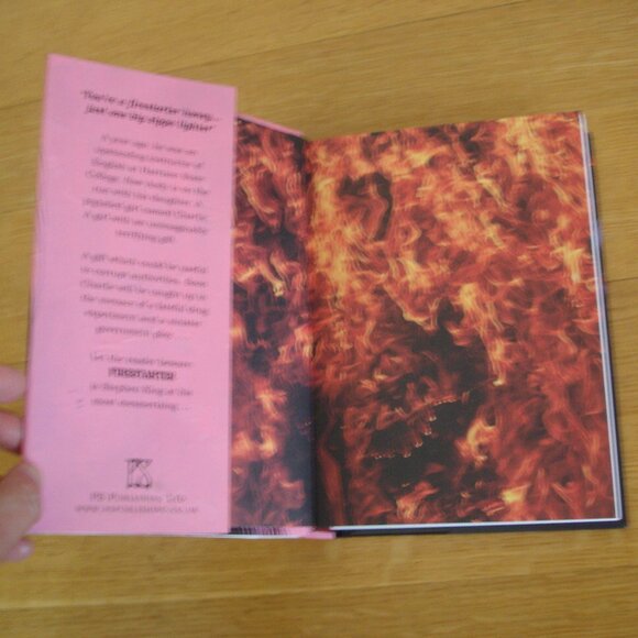 2-BOOK LIMITED EDITION BUNDLE: FIRESTARTER (PS) & CHART OF DARKNESS (CD), New - Picture 7 of 14